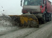 В Габрово 23 машини почистват снега,нормално е  електрозахранването и снабдяването и снабдяването с продукти 