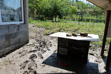 Най-сериозни са пораженията  в село Бъзовец след  снощната буря в Русенско
