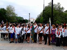 Стотици ученици се включиха в шествие в Русе по повод на 24 май 