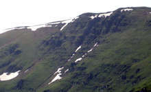 Връх Миждур в западна Стара планина посрещна със сняг лятото