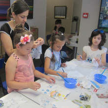 В Плевен днес бе отворена първата  за тази ваканция артработилница  за деца 