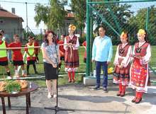 Кметът на Чирпан Кичка Петкова откри три нови спортни обекта