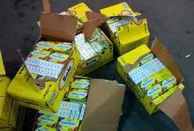 Контрабандни цигари в кашони с маргарин са открити на "Капитан Андреево"