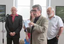 Петнайсет картини на испанския художник Едуардо Диез бяха  показани тази вечер  в Силистра 