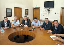 Председателят на НС на БСП Михаил Миков се срещна в Шумен с регионални лидери на партията от Североизточна България 