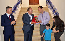 Отличие "За гражданска доблест"  бе връчено  в Кърджали