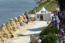 Повече от 10 000 души са посетили  за седмица фестивала на  пясъчните фигури в Русе 