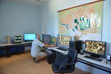 Общо 158 камери от общинска система за видеонаблюдение са поставени на ключови места в Сливен