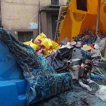 Огнеборци гасиха 10 умишлено запалени контейнера в Русе