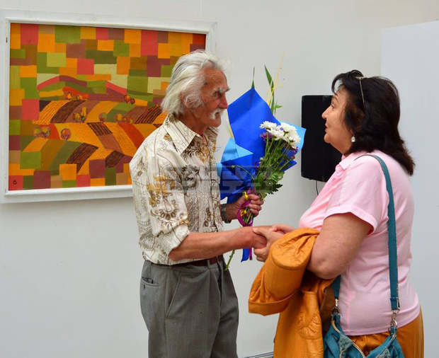 Юбилейна изложба на Кирил Иванов за 80-годишния му юбилей  подреди художествената галерия в  Кюстендил