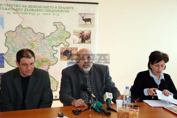 Изгоряла е вилата на горския директор в Разлог