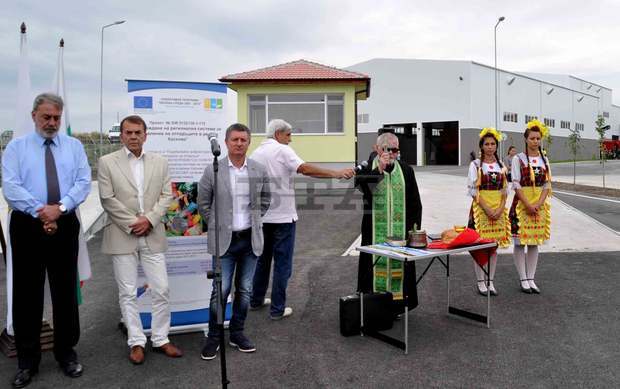 Регионален център за неопасни отпадъци от три общини е открит край Хасково