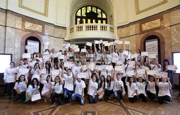 Аулата на Софийския университет събра най-добрите млади иноватори на България