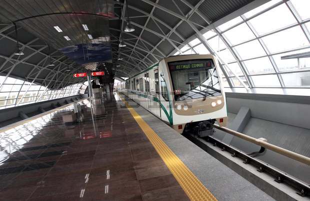Метрото до Летището ще бъде пуснато утре Метрото до Летището ще бъде пуснато утре