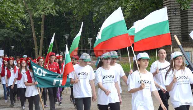 Край поповското село Априлово завърши 30-ият поход "По стъпките на четата на Таньо войвода"