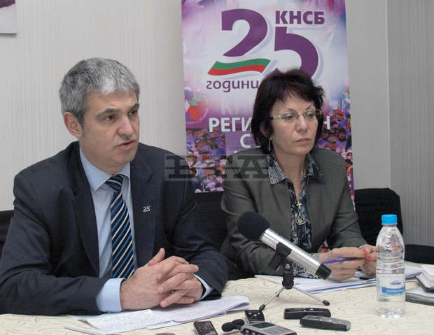 КНСБ проведе в Шумен дискусионенфорум по повод 25-годишнината на синдиката КНСБ проведе в Шумен дискусионенфорум по повод 25-годишнината на синдиката
