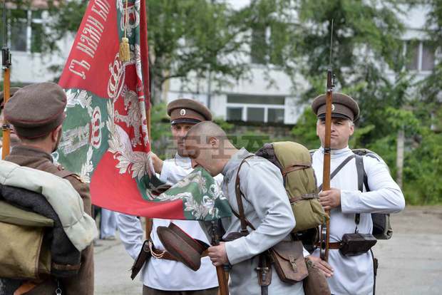 С историческа възстановка в бившата казарма в Ловеч бе отбелязана 100-годишнината от избухването на Първата световна война