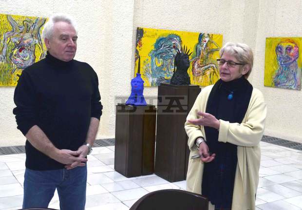 Чешкият художник Петр Йедличка,възпитаник на НХА, се "завръща"във висшето училище със своя изложба Чешкият художник Петр Йедличка,възпитаник на НХА, се "завръща"във висшето училище със своя изложба