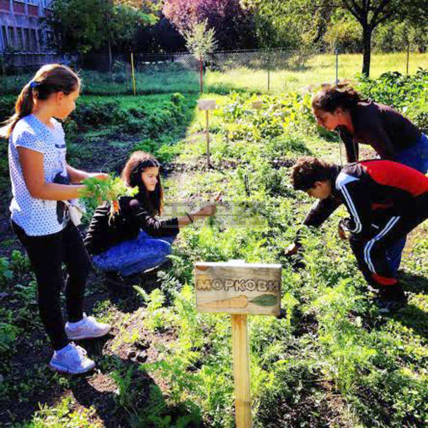 Лятна ваканция с отглеждане на био плодове и 							зеленчуци в Ресурсния център в Стара Загора