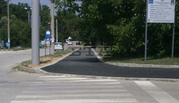 В Плевен  започна изграждането на осем нови алеи за велосипедисти с европейски средства