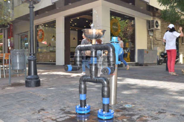 "Софийска вода" представи "воден човек" по случай Деня на София