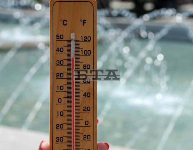 С 4 десети от градуса по-ниска от температурния рекорд през 1952 година бе измерената днес в  Силистра температура