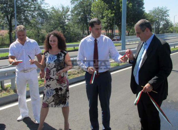 Отворен за движение е реконструираният надлез "Скобелева майка"в Пловдив