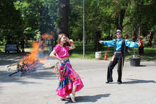 Фолклорен състав от Турция представи в Ямбол характерен за Одринска Тракия обичай