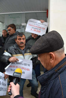 Жителите на врачански села протестират срещу изграждането на кариера за добив на глауконит