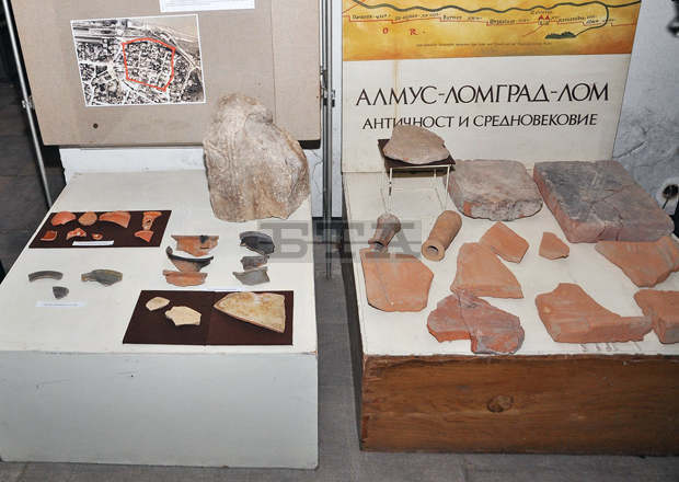 Резултати и находки от проучването на античната крепост Алмус показаха в Лом
