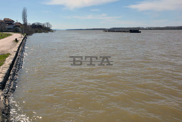 Нивото на Дунав при Лом се покачи с 23 сантиметра, достигна 773 сантиметра