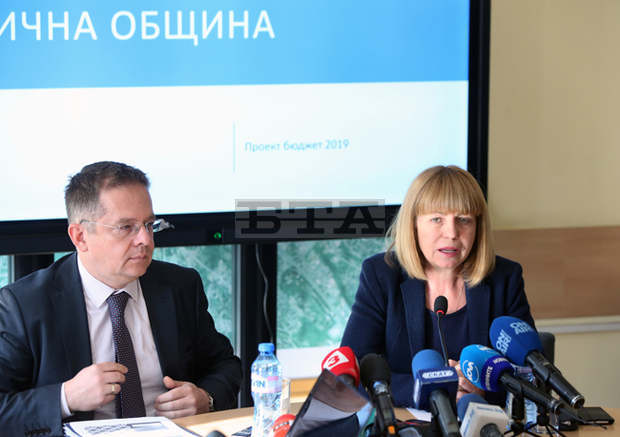 Размерът на проектобюджета на Столична община за 2019 г. към момента е 1 млрд. и 587 млн. лева