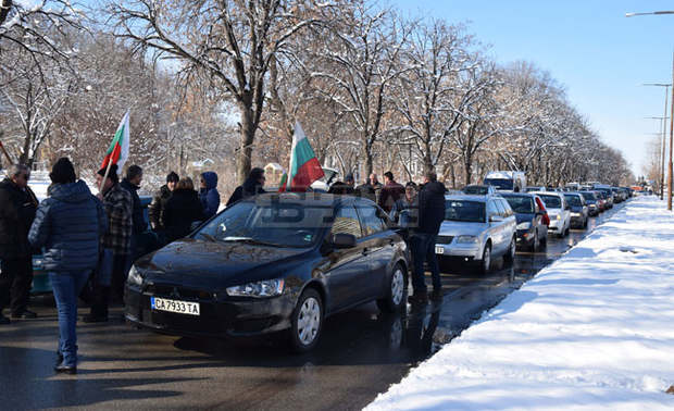 Видинчани отново на протест за ускорено изграждане на магистрала от Видин до София