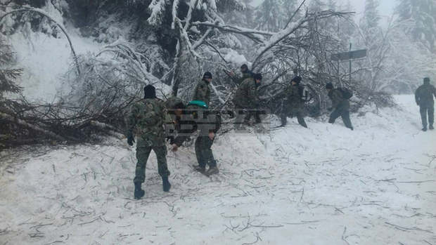 Военнослужещи от Сухопътните войски продължават да оказват помощ в област Смолян