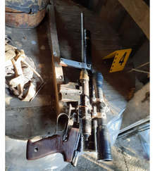 Криминално проявен от Исперихско е задържан заради незаконно притежание на оръжие