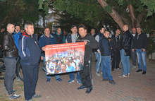 Полицейски служители протестираха във Варна с искане за увеличение на работните заплати