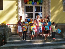 Бъдещи първокласници от уязвими групи в Кубрат се подготвиха за училище с игри и забавления