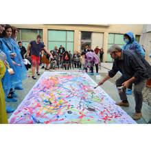 Студенти от Тракийския университет представиха пърформанс в зала "Квадрат" на Община Стара Загора