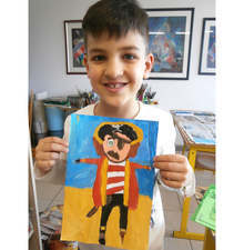 Златен медал и лауреатско звание от конкурс в Русия получи седемгодишен художник от Плевен