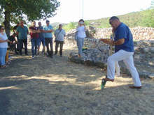 Първа копка бе направена по проект за обновяване на крепостта "Топликос" в Минерални бани