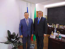 Кметът на Шумен Любомир Христов прие посланика на Полша у нас Мачей Шимански