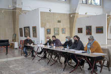 Надежда Кутева получава голямата награда на Петото Балканско квадринале на живописта "Митовете и легендите на моя народ" 2020 г.