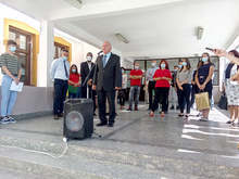 Гимназията в Босилеград /Сърбия/ започва новата учебна година с помощ от България