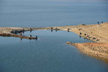 Ниското ниво и рибата в язовир "Огоса" го превърнаха в туристически обект, обяви областният управител на Монтана