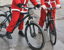 За поредна година е организирано коледно велошествие в Шумен