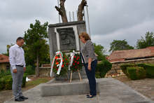 Венци и цветя бяха поднесени на Къкринското ханче по повод 183 години от рождението на Васил Левски