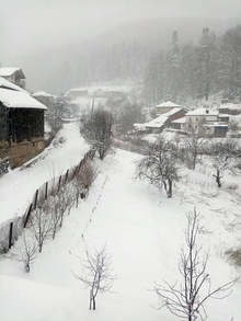 Всички пътища в община Лъки са проходими при зимна обстановка, най-много сняг има в село Манастир - 50 см