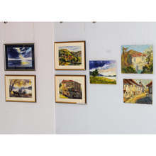 Изложба с творби от пленери показват в галерия "Поломие" в Лом