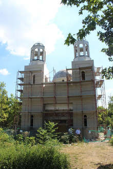 Строителството на новия храм в Разград ще завърши наесен, след това ще се правят стенописите