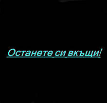 Български творци се обединяват в кампания "Останете си вкъщи"